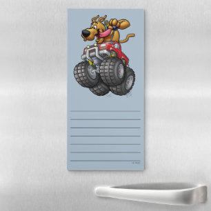 Scooby-Doo Monster Truck Magnetic Notepad