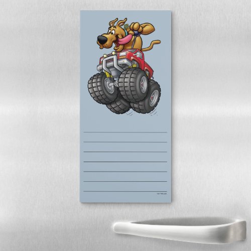 Scooby_Doo Monster Truck Magnetic Notepad