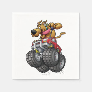 Scooby Doo-Monster Truck Napkins