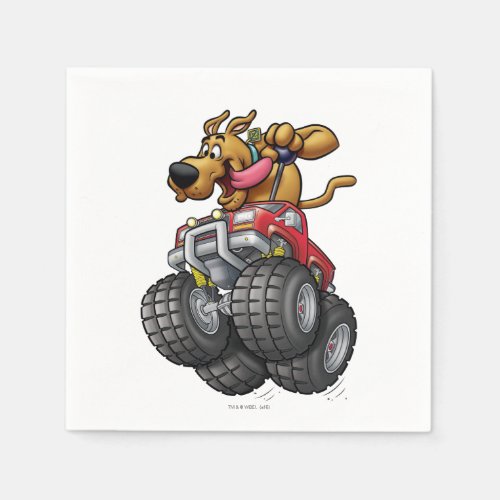 Scooby Doo_Monster Truck Napkins