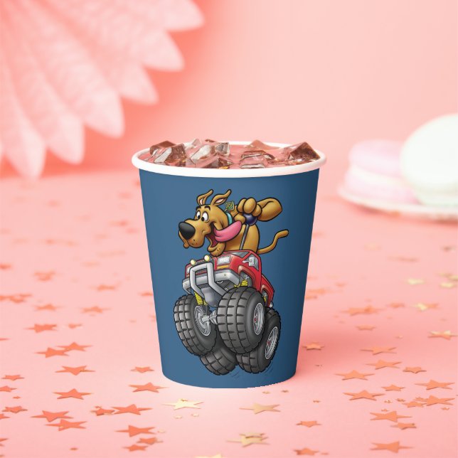 Scooby-Doo Monster Truck Paper Cups (Insitu)