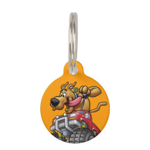 Scooby Doo-Monster Truck Pet ID Tag