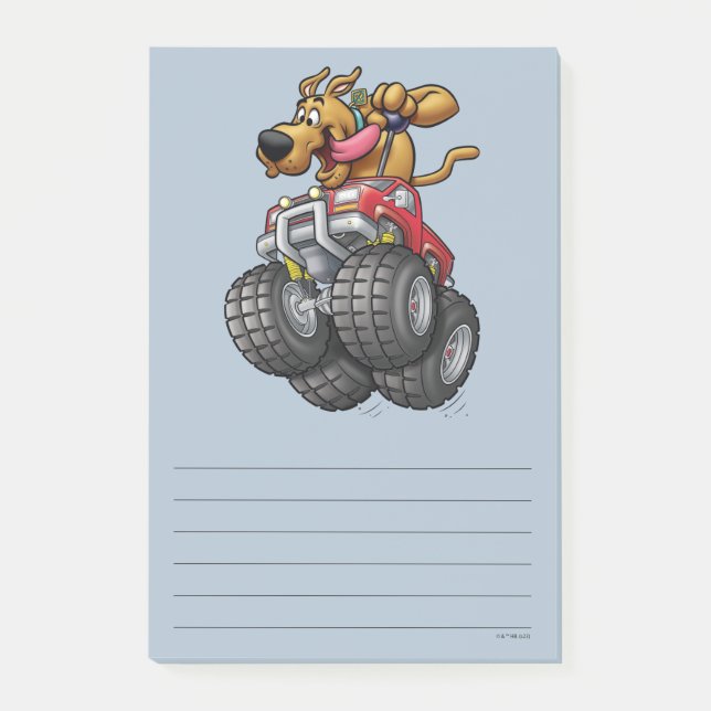 Scooby-Doo Monster Truck Post-it Notes (Front)