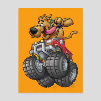 Scooby Doo-Monster Truck Postcard