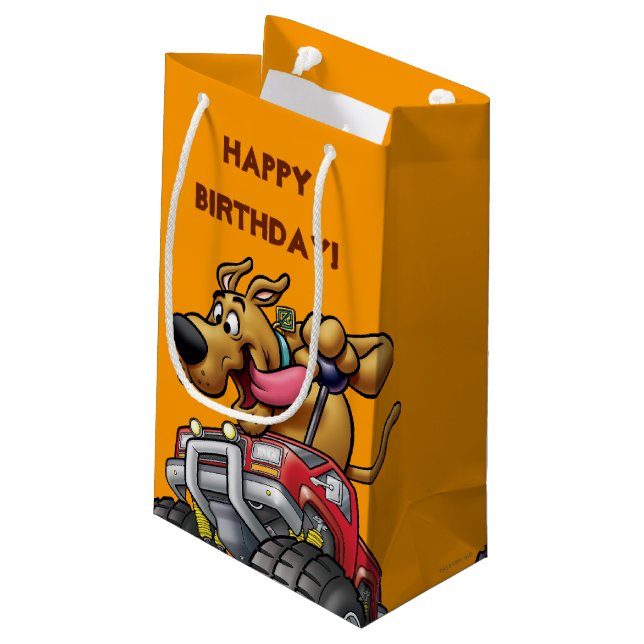 Scooby Doo-Monster Truck Small Gift Bag (Back Angled)