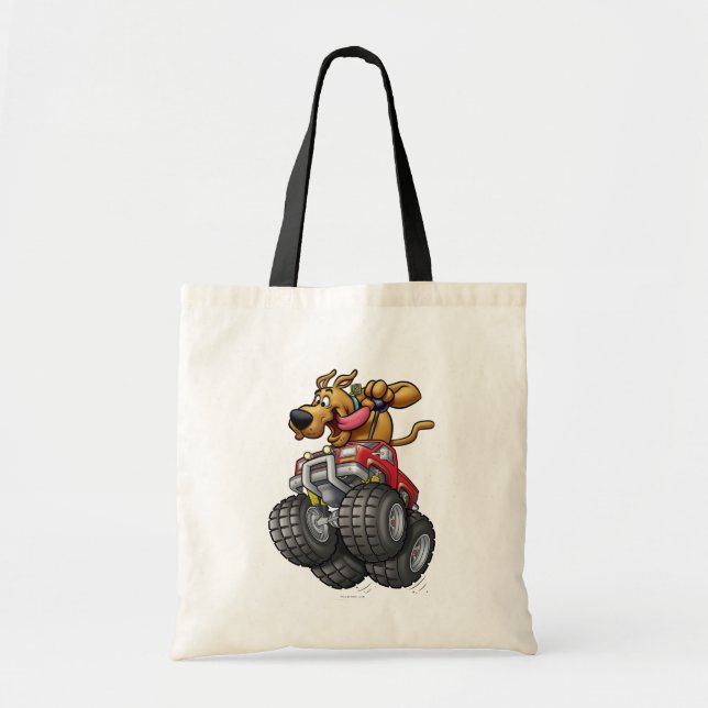 Scooby Doo-Monster Truck Tote Bag (Front)