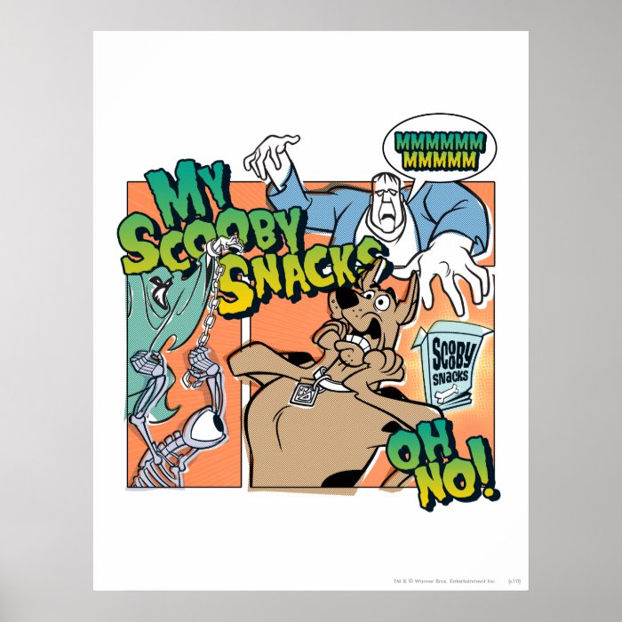 Scooby Doo "My Scooby Snacks"2 Poster