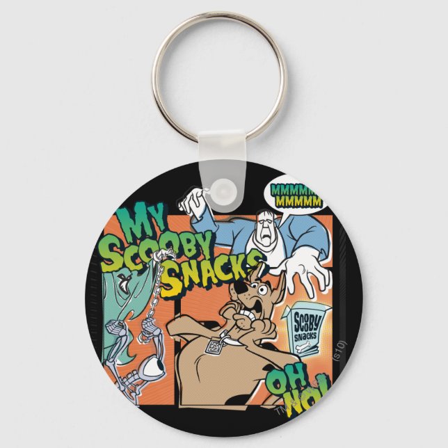Scooby-Doo "My Scooby Snacks" Keychain (Front)