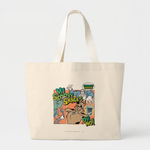 Scooby_Doo My Scooby Snacks Large Tote Bag