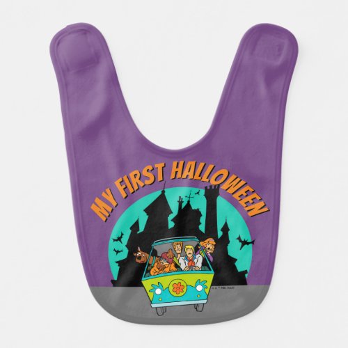 Scooby_Doo Mysteries Of The Haunted House Baby Bib