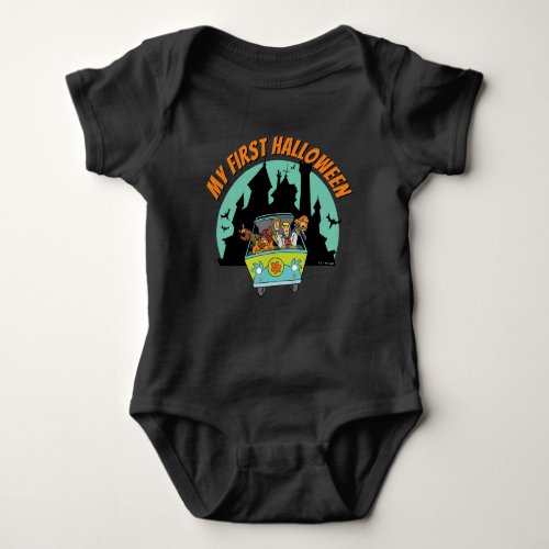 Scooby_Doo Mysteries Of The Haunted House Baby Bodysuit