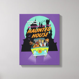 Scooby-Doo "Mysteries Of The Haunted House" Canvas Print