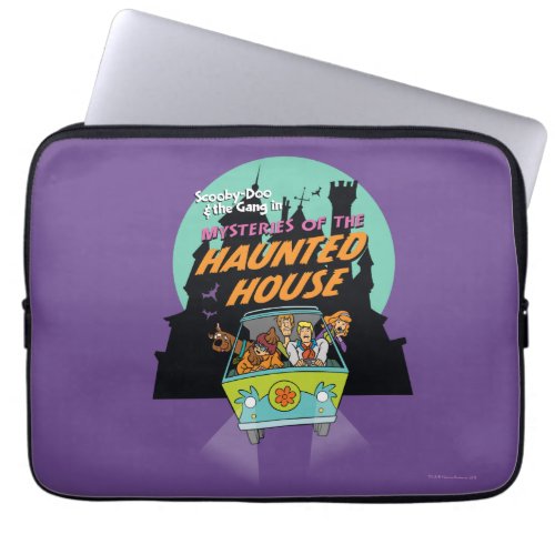 Scooby_Doo Mysteries Of The Haunted House Laptop Sleeve