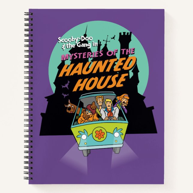 Scooby-Doo "Mysteries Of The Haunted House" Notebook (Front)