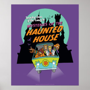 Scooby-Doo "Mysteries Of The Haunted House" Poster