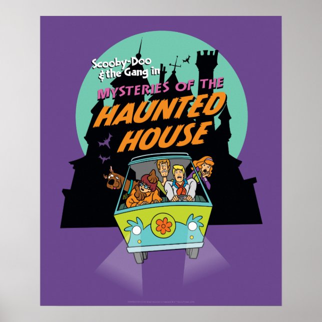 Scooby-Doo "Mysteries Of The Haunted House" Poster (Front)