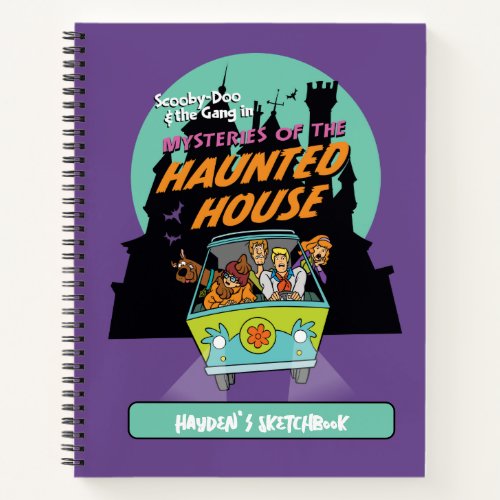 Scooby_Doo Mysteries Of The Haunted House Sketch Notebook