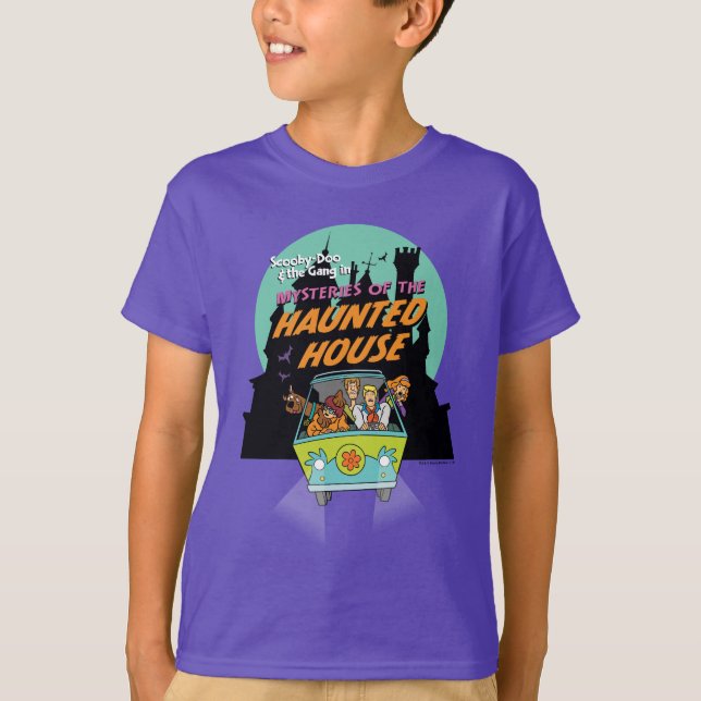 Scooby-Doo "Mysteries Of The Haunted House" T-Shirt (Front)