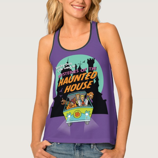 Scooby-Doo "Mysteries Of The Haunted House" Tank Top (Front)