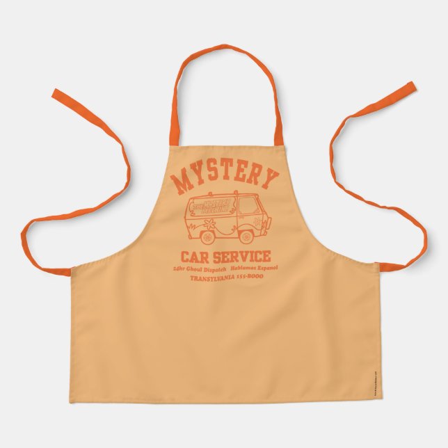 Scooby-Doo "Mystery Car Service" Graphic Apron (Front)