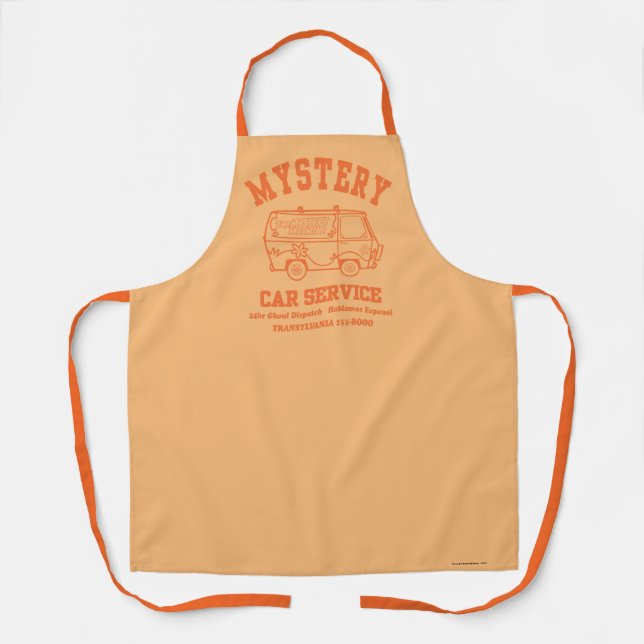 Scooby-Doo "Mystery Car Service" Graphic Apron (Front)