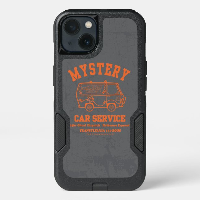 Scooby-Doo "Mystery Car Service" Graphic Otterbox iPhone Case (Back)