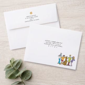 Scooby Doo Mystery Inc Gang Addressed Envelopes