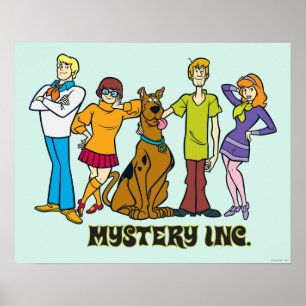 Scooby-Doo Mystery Inc. Whole Gang Poster