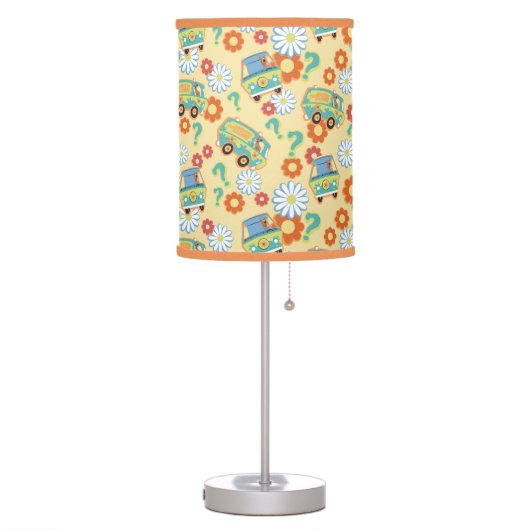 Scooby-Doo Mystery Machine Flower Pattern Table Lamp (Left)