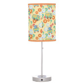 Scooby-Doo Mystery Machine Flower Pattern Table Lamp (Back)