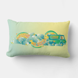 Scooby-Doo   Mystery Machine "I Brake For Pizza" Lumbar Pillow