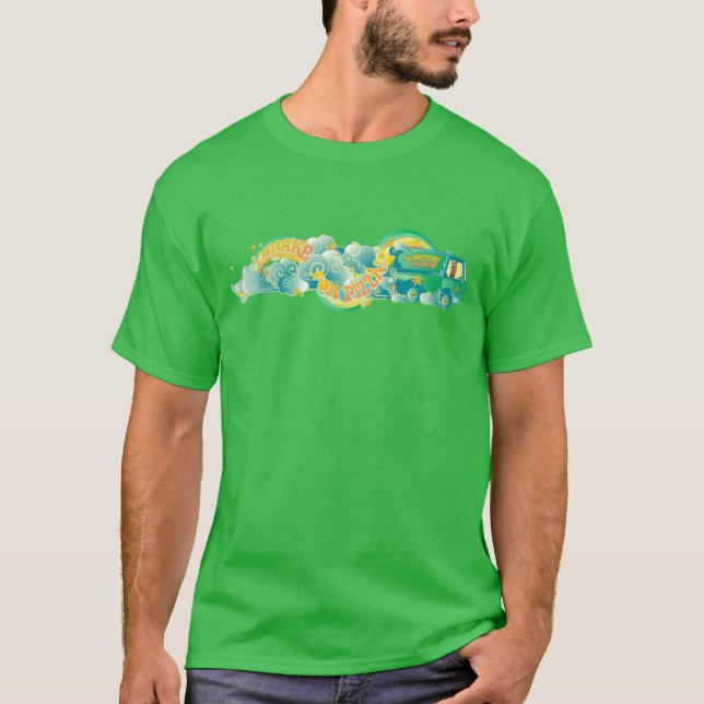 Scooby-Doo | Mystery Machine "I Brake For Pizza" T-Shirt (Front)
