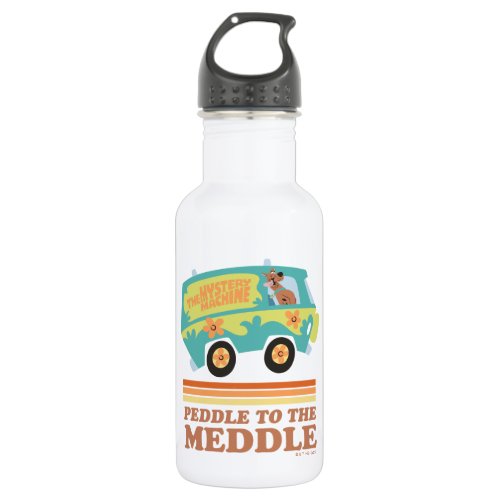 Scooby_Doo Mystery Machine Peddle to the Meddle Stainless Steel Water Bottle