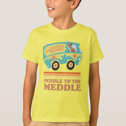 Scooby_Doo Mystery Machine Peddle to the Meddle T_Shirt