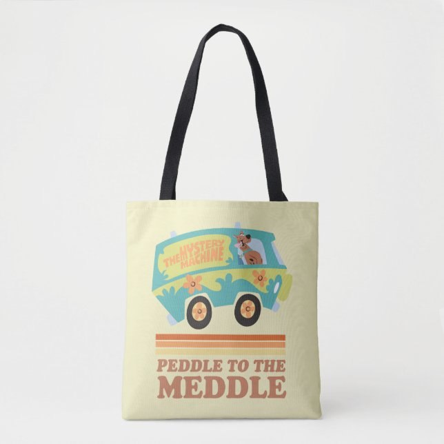 Scooby-Doo Mystery Machine "Peddle to the Meddle" Tote Bag (Front)