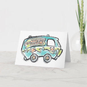 Scooby-Doo   Mystery Machine Sketch Card
