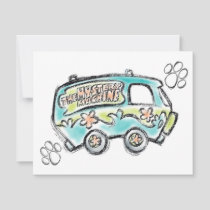 Scooby-Doo | Mystery Machine Sketch Note Card
