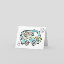 Scooby-Doo | Mystery Machine Sketch Note Card