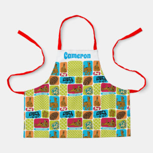 Scooby-Doo Mystery Pattern Apron