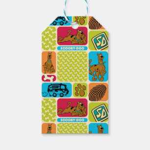 Scooby-Doo Mystery Pattern Gift Tags