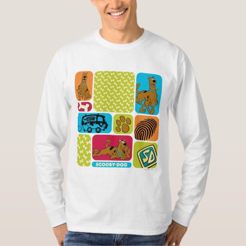 Scooby_Doo Mystery Pattern T_Shirt