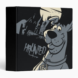 Scooby-Doo Noir Haunted Mansion Graphic 3 Ring Binder