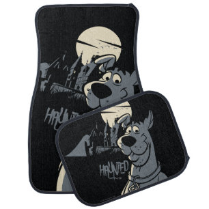 Scooby-Doo Noir Haunted Mansion Graphic Car Floor Mat