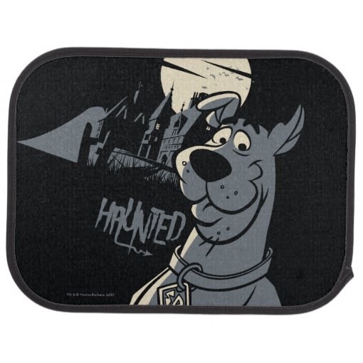 ScoobyDoo Noir Haunted Mansion Graphic Car Floor Mat Zazzle