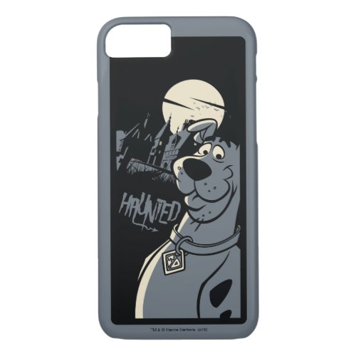 Scooby_Doo Noir Haunted Mansion Graphic iPhone 87 Case