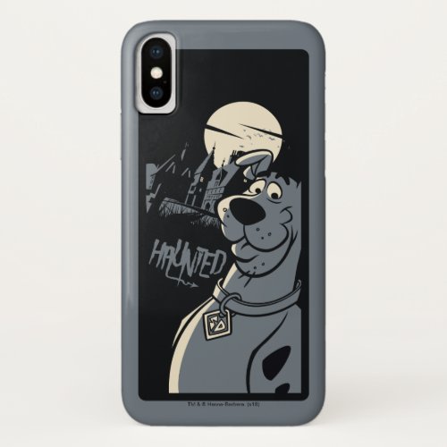 Scooby_Doo Noir Haunted Mansion Graphic iPhone X Case