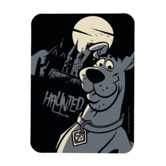 Scooby-Doo Noir Haunted Mansion Graphic Magnet