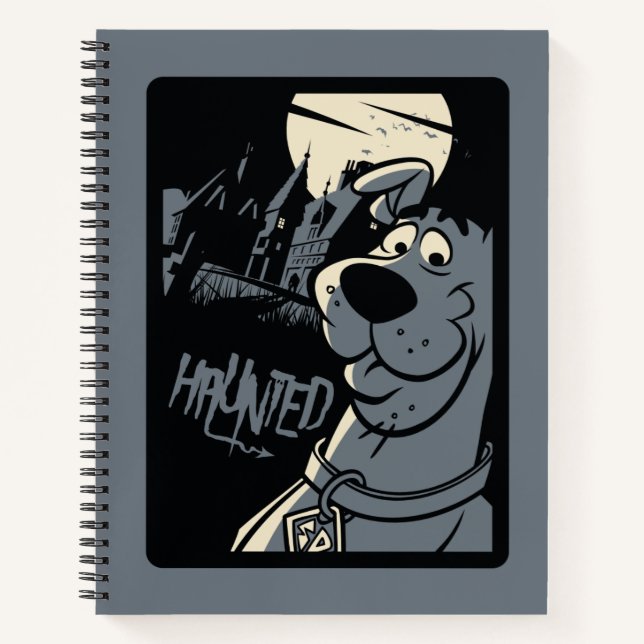 Scooby-Doo Noir Haunted Mansion Graphic Notebook (Front)