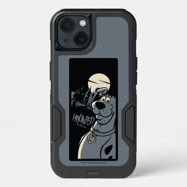 Scooby-Doo Noir Haunted Mansion Graphic Otterbox iPhone Case (Back)