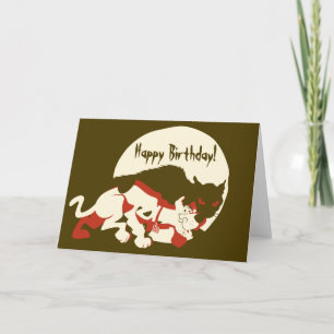 Scooby-Doo "On The Prowl" Card